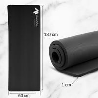 mata do ćwiczeń, fitness, jogi 183x61x1cm