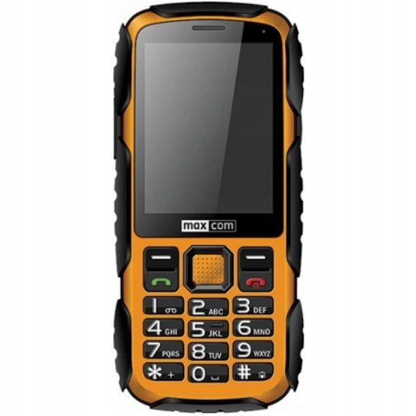 Wzmacniany Pancerny Telefon Maxcom Mm920 Strong Żółty Ip67 zdjęcie 2