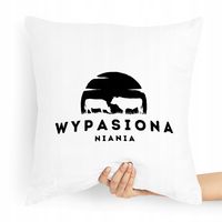 Prezent Poduszka Dla Niani Opiekunka Wypasiona Z Nadrukiem Ze Zdjęciem