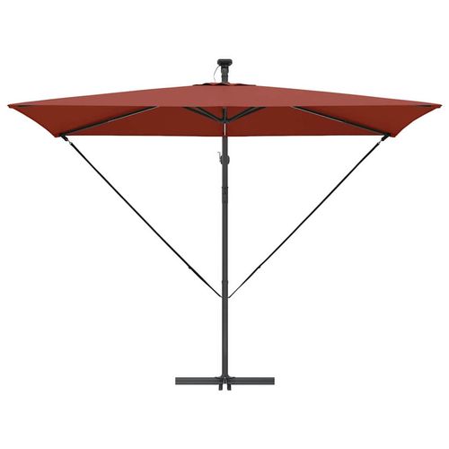 Parasol banana na wysięgniku terakota 294 x 200 x 254 cm na Arena.pl