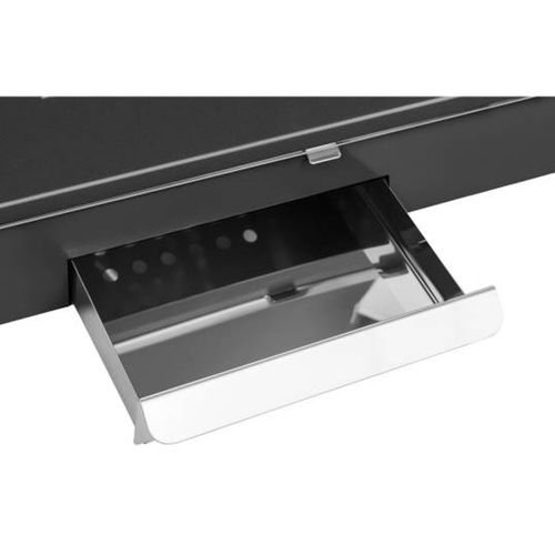 Profesjonalna wydajna maszyna do popcornu nastawna 230V 1.6kW czarna na Arena.pl