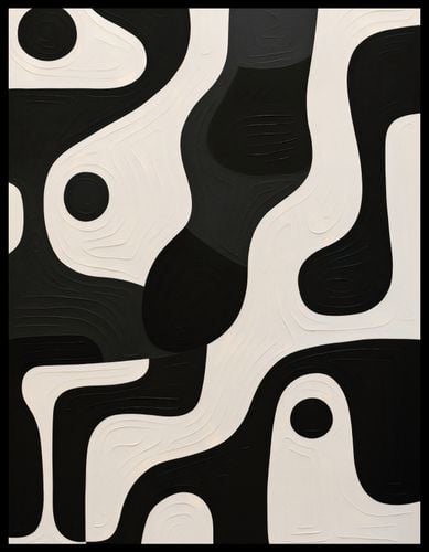 Plakat 50x65cm Kontrastowa Harmonia na Arena.pl