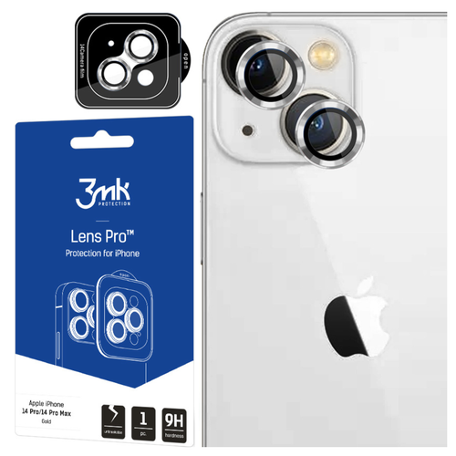 Apple iPhone 14 Plus - 3mk Lens Protection Pro Silver na Arena.pl