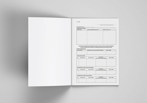 Dziennik budowy DB1 A4 NOWY WZÓR na Arena.pl