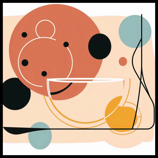 Plakat 80x80cm Harmonia Ciepła zdjęcie 2