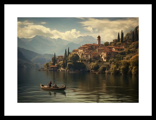 Plakat 29,7x21cm Spokojna Nostalgia na Arena.pl