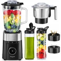 Blender kielichowy Mozano PROFESJONALNY BLENDER KIELICHOWY 1201 W czarny