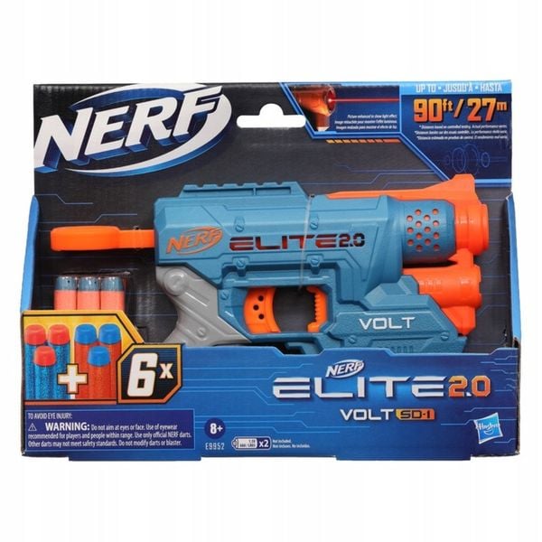 HASBRO NERF ELITE 2.0. Blaster Wyrzutnia VOLT SD-1 E9952 zdjęcie 4