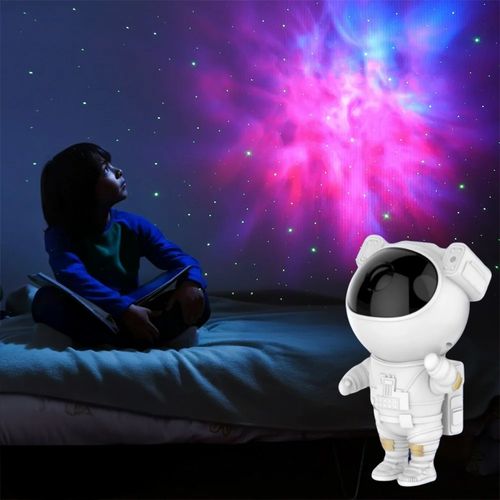 Projektor gwiazd nocna lampa kosmos led rzutnik dla dzieci astronauta pilot na Arena.pl