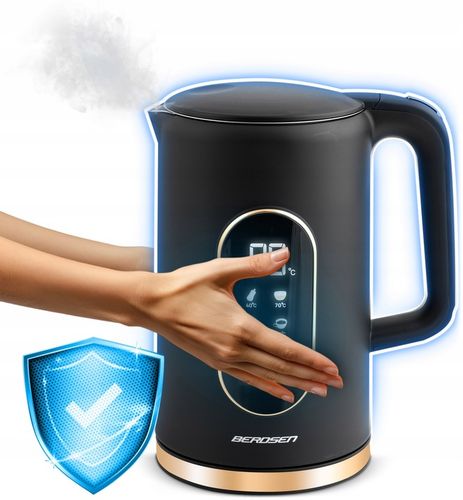 CZAJNIK ELEKTRYCZNY REGULACJA TEMPERATURY 2200W PANEL DOTYKOWY 1,7L na Arena.pl