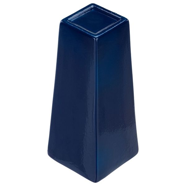 Wazon Ceramiczny Trapez  Kobalt granat flakon zdjęcie 4