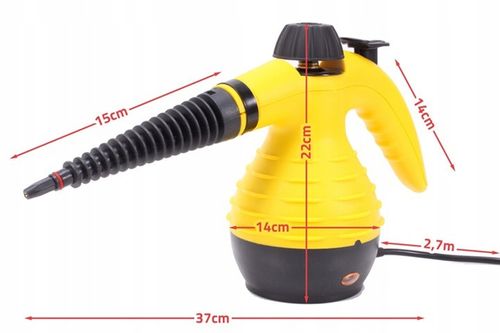 PAROWNICA na PLUSKWY Myjka Parowa Czyścik Ciśnieniowy 1050W 115 stopni na Arena.pl