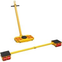 ROLKI TRANSPORTOWE DO MASZYN ZESTAW CORMAK WL6 + WF6 UDŹWIG 12000KG