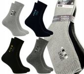 4x Męskie Termiczne z wełny ANGORA Ciepłe Skarpety Zimowe Skarpetki 40-44 N