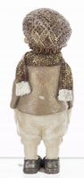 Ozdobna Figurka Zimowe Dziecko 14x5,5x4,5 cm