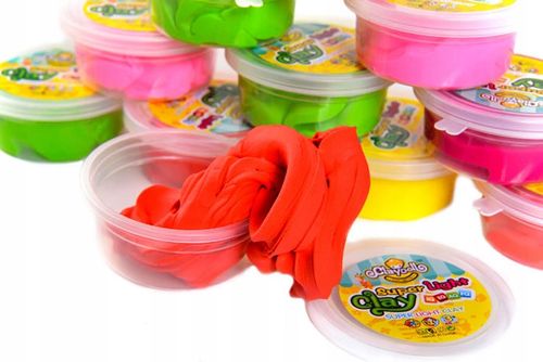 MAGICZNA PIANKOLINA PLASTELINA GLINA POLIMEROWA CLAYDOLL 48 sztuki + Akces na Arena.pl