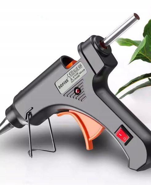 PRECYZYJNY PISTOLET DO KLEJENIA NA GORĄCO KLEJARKA + ZESTAW 20 LASKI KLEJU zdjęcie 3