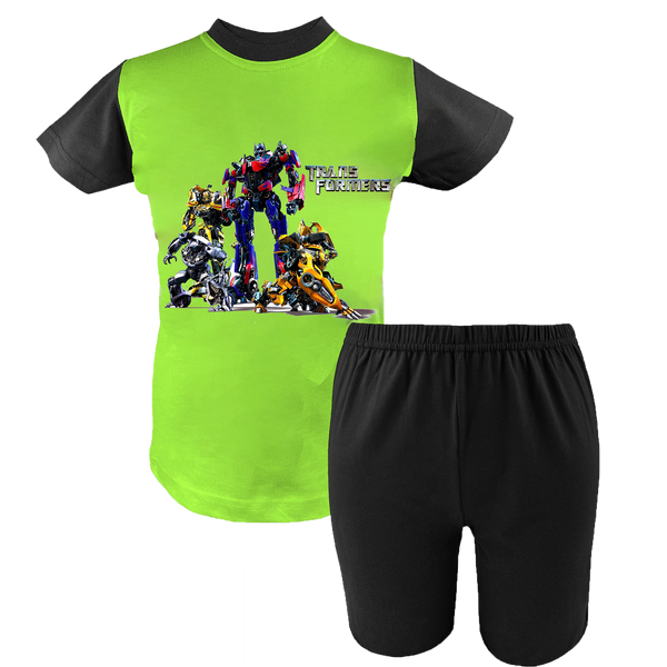 Krótka Piżama dziecięca Transformers zdjęcie 1