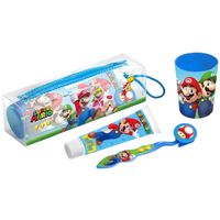 Cartoon Super Mario Zestaw Szczoteczka, Pasta, Kubek