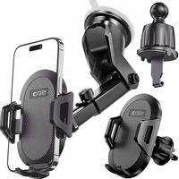 MOCNY UCHWYT DO SAMOCHODU SAMOCHODOWY NA TELEFON NA KOKPIT / KRATKĘ / SZYBĘ