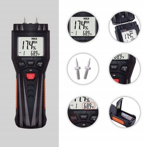 Profesjonalny miernik wilgotności do DREWNA BETONU CEGŁY GIPSU TYNKU na Arena.pl