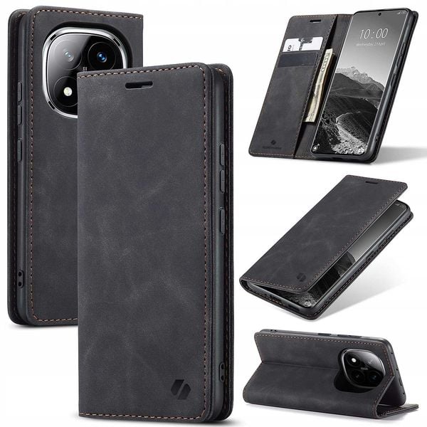 Spacecase Wallet Poco X7/Redmi Note 14 Pro/14 Pro+ 5G Black zdjęcie 14