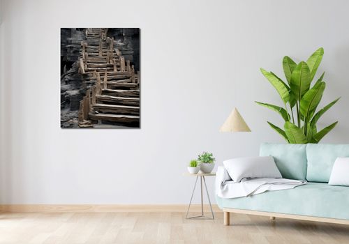 Obraz 70x90cm Schody do Nieznanego na Arena.pl