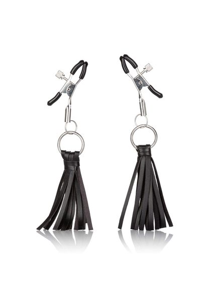 Playful Tassels Nipple Clamps Black zdjęcie 1