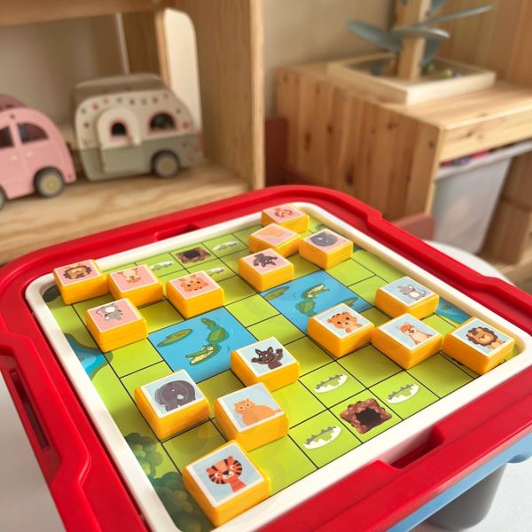 WOOPIE Stolik Gier Planszowych Logicznych 65 el. Zestaw 11w1 zdjęcie 34