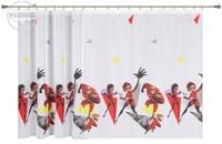 Firanka dziecięca bajkowa Disney INIEMAMOCNI kolorowa 470x150 TAŚMA