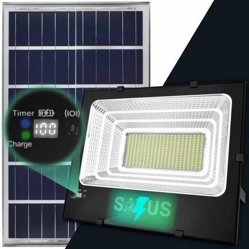 MOCNA LAMPA SOLARNA LED HALOGEN LATARNIA ULICZNA 2200W PILOT zdjęcie 6