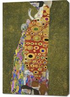 Obraz 70x100cm Hope II, Gustaw Klimt Vintage do Salonu