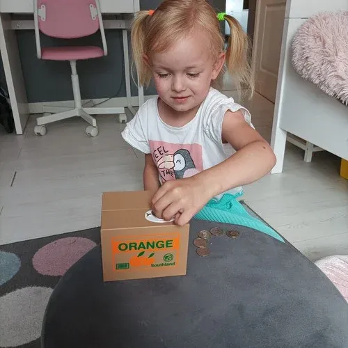 Interaktywna Skarbonka na Baterie - Kotek zdjęcie 7