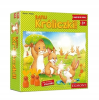 EGMONT RATUJ KRÓLICZKI! GRA RODZINNA PIERWSZA GRA TWOJEGO DZIECKA R. KNIZIA