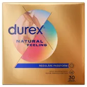 durex natural feeling 30 szt. prezerwatywy bez lateksu real feel