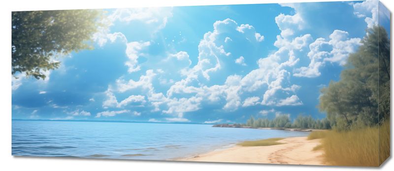 Obraz 90x40cm Letni Dzień zdjęcie 1