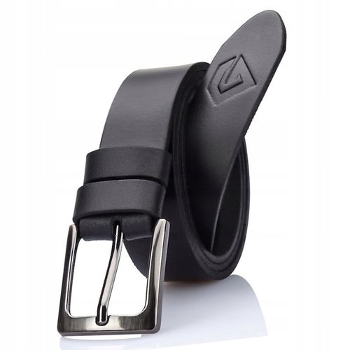 PASEK MĘSKI SKÓRZANY GRACIO DO SPODNI SKÓRA DŁUGOŚĆ PASKA 150 CM PREZENT na Arena.pl