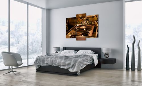 Obraz Na Płótnie - Studio Nagrań  - 130X100 Cm - Cb130X100-0505 na Arena.pl
