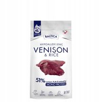 Baltica Hypoallergenic Adult Dzik i Ryż 3kg Venison & Rice S
