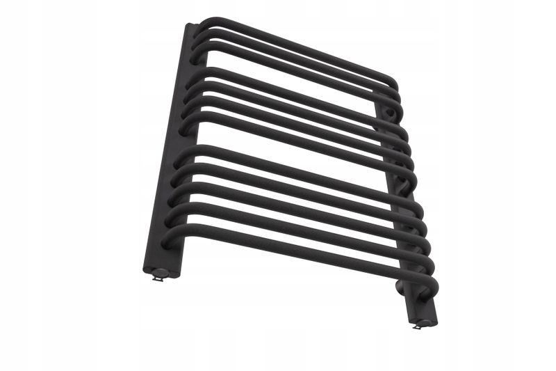Grzejnik drabinkowy ALFA 480/400 czarna struktura zdjęcie 2