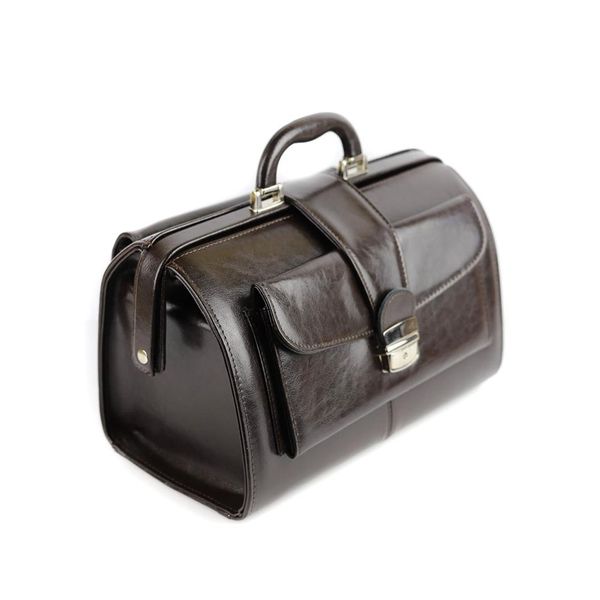 551 Torba lekarska duża - brąz KEMER zdjęcie 2