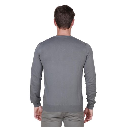 Trussardi sweter męski szary M na Arena.pl