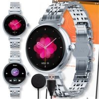 SMARTWATCH ZEGAREK WATCH ROZMOWY DAMSKI AMOLED MENU PL SPORT ATM SPORTOWY DM70