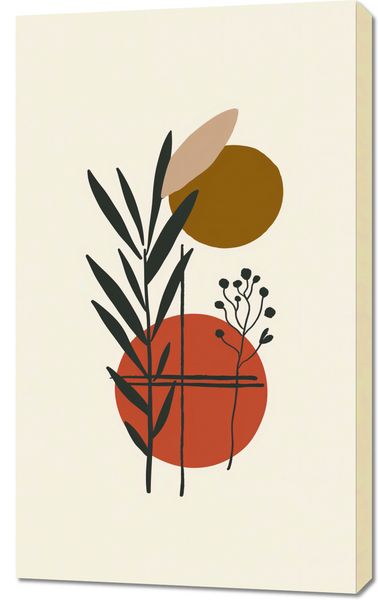 Obraz 60x100cm Kontrast w Botanice zdjęcie 1