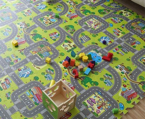 PUZZLE PIANKOWE MATA MIASTO ULICE DROGI 18EL DUŻE na Arena.pl