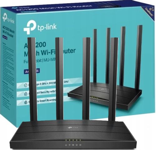 Router TP-LINK Archer C6 AC1200 Serwer VPN WPS wif na Arena.pl