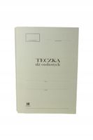 Teczka akt osobowych tekturowa grzbiet harmonijka