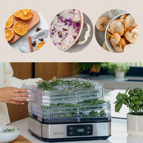 Suszarka spożywcza DUŻA Suszarka DO GRZYBÓW OWOCÓW WARZYW ZIÓŁ TIMER na Arena.pl