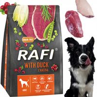 sucha karma dla psa rafi adult z kaczką 3 kg - 1 szt.