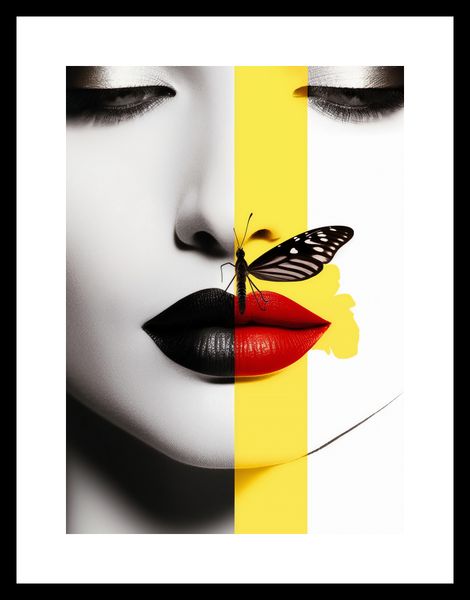 Plakat 20,5x28,4cm Motyla Piękność zdjęcie 3